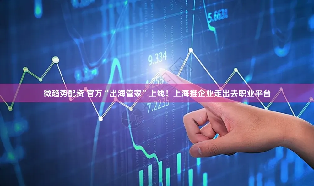 微趋势配资 官方“出海管家”上线！上海推企业走出去职业平台