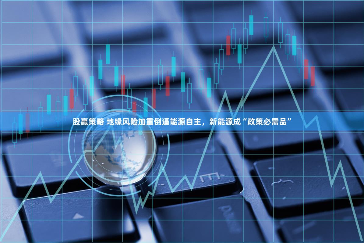 股赢策略 地缘风险加重倒逼能源自主，新能源成“政策必需品”
